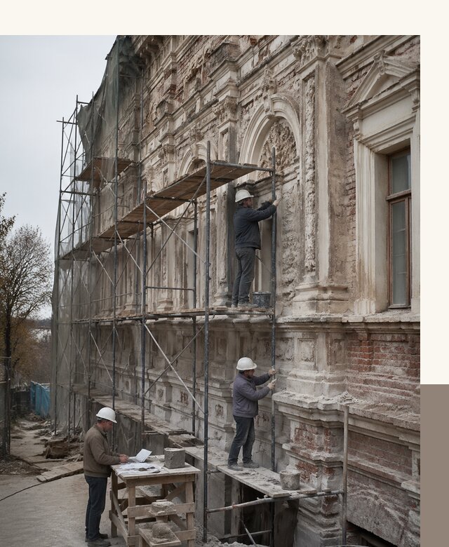 Реставрация объектов культурного наследия под ключ в Великом Новгороде